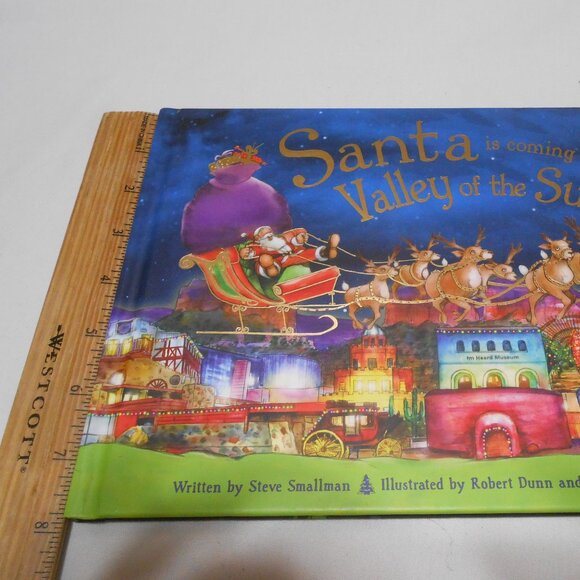 NEW Santa is coming to the Valley of the Sun HC Book 2015 Stocking stuffer ππ - Picture 9 of 9